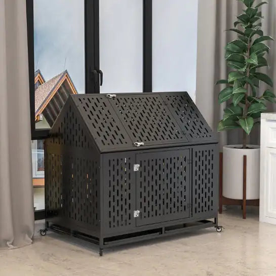 Heavy-Duty Canine Kennel
