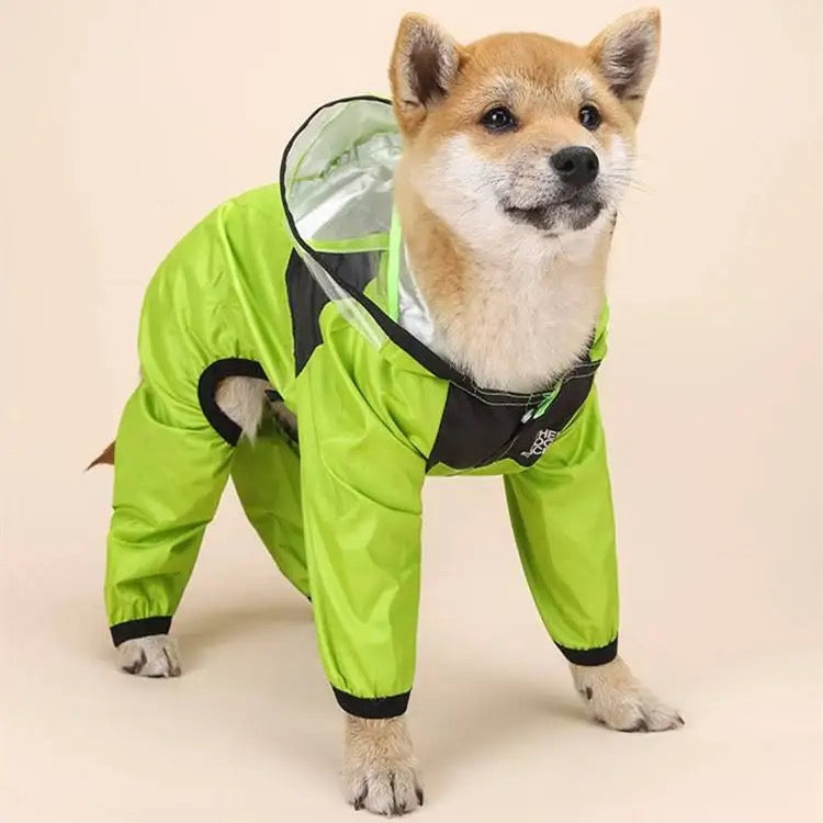 Transparent Pet Raincoat