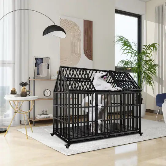 Heavy-Duty Canine Kennel