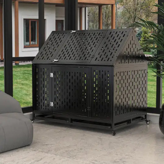 Heavy-Duty Canine Kennel