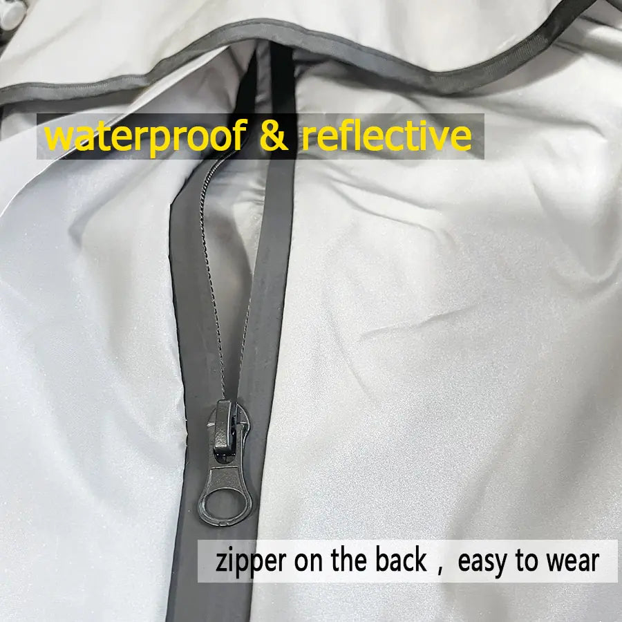Waterproof Reflective Raincoat