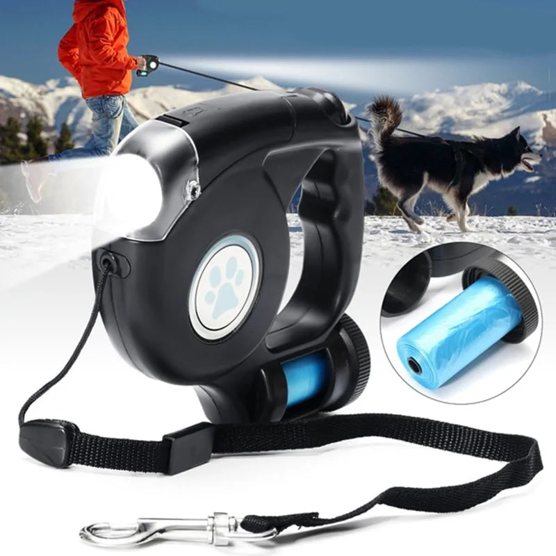 LED Flashlight Pet Leash