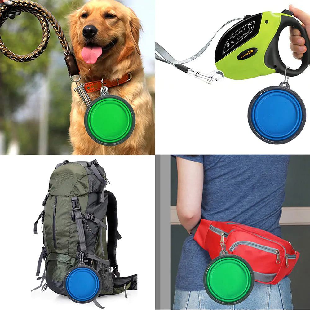 PAWS Collapsible Frisbee Bowl