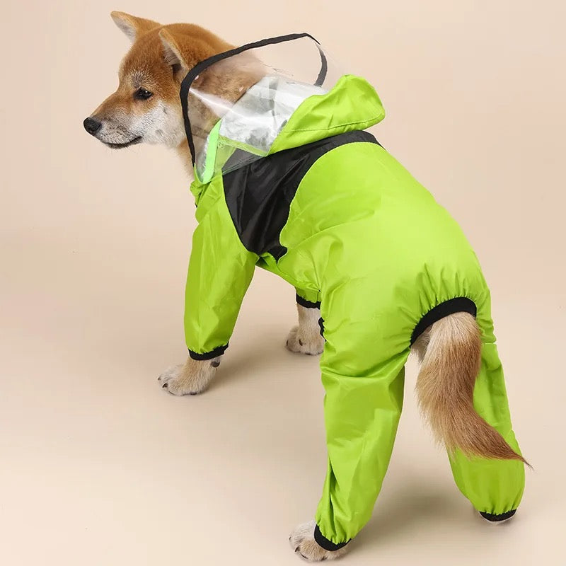 Transparent Pet Raincoat