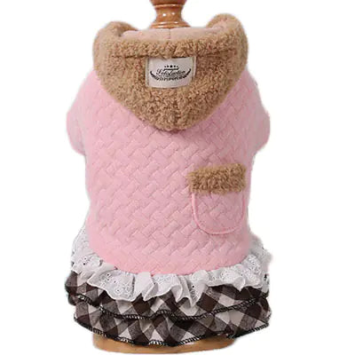 Warm Cotton Skirt Dress