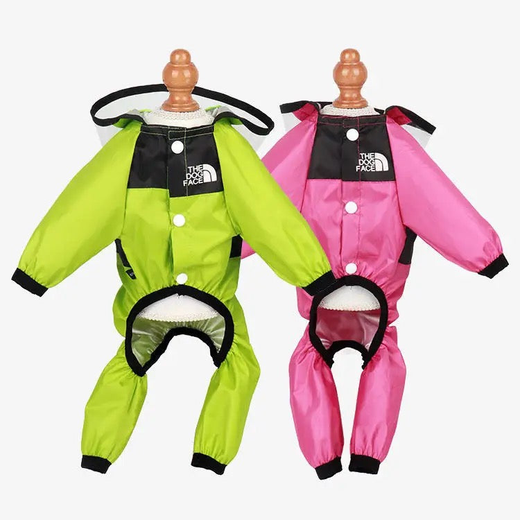 Transparent Pet Raincoat