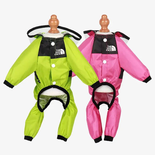 Transparent Pet Raincoat