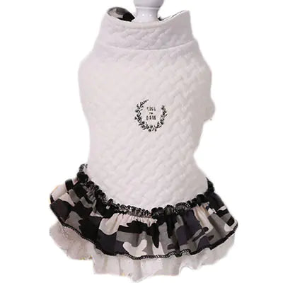 Warm Cotton Skirt Dress