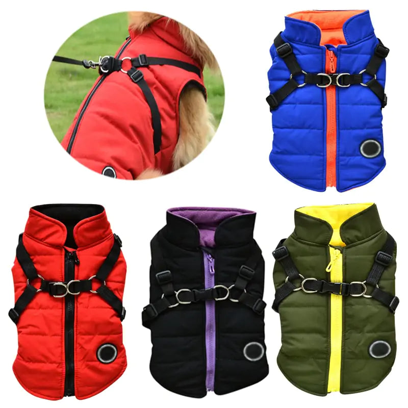 Waterproof Pet Coat Harness