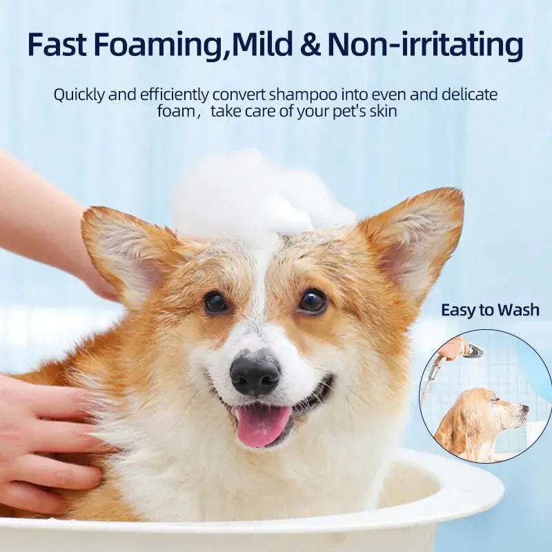 Electric Pet Bathing Foam Dispenser