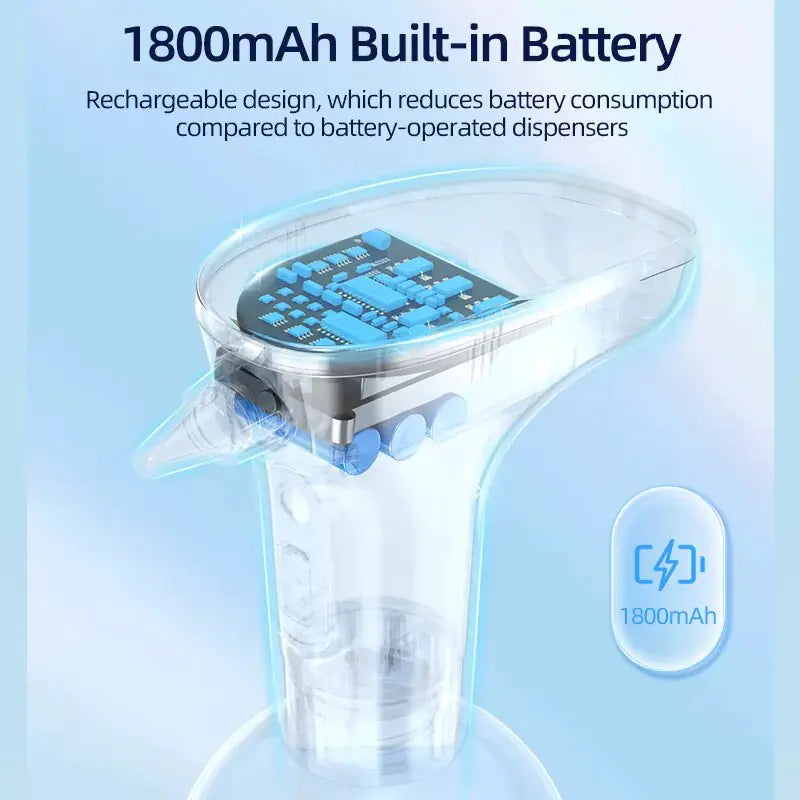 Electric Pet Bathing Foam Dispenser