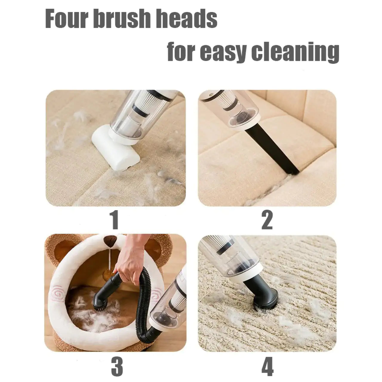 FURRFECT Pet Groom Vacuum Set