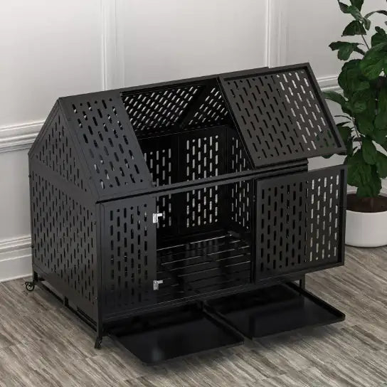 Heavy-Duty Canine Kennel
