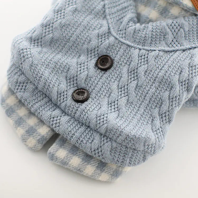 Elegant Plaid Pet Attire