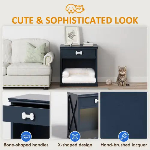 Vintage Pet Nightstand