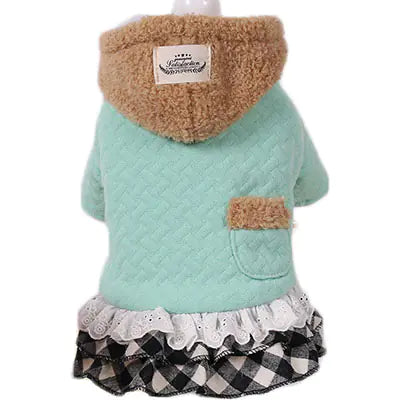 Warm Cotton Skirt Dress