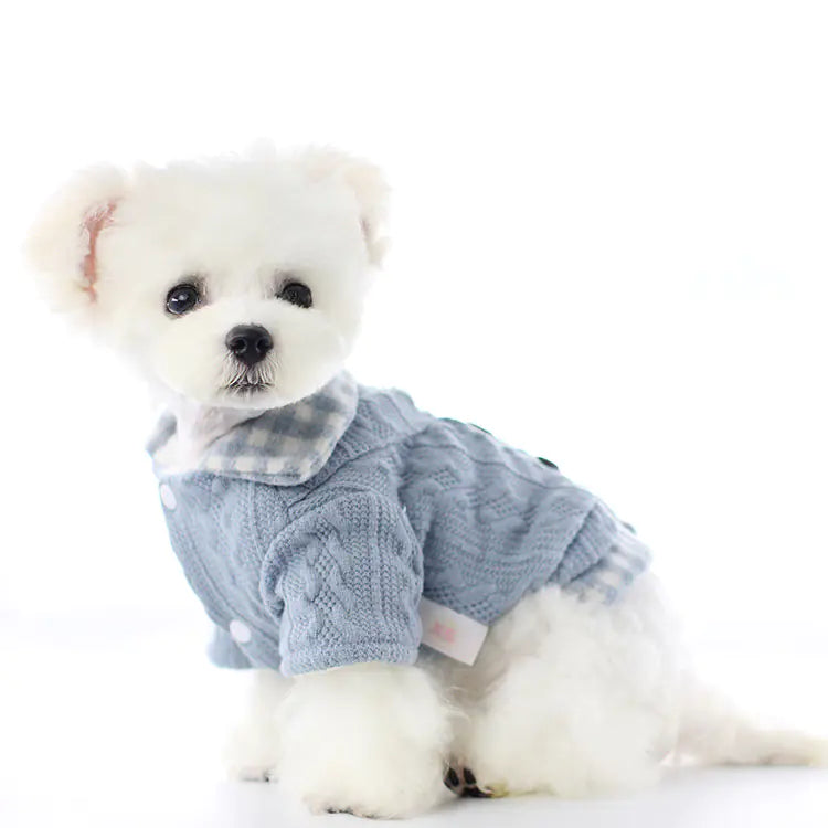 Elegant Plaid Pet Attire