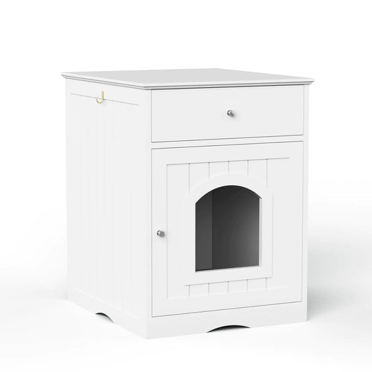 Wooden Cat Commode